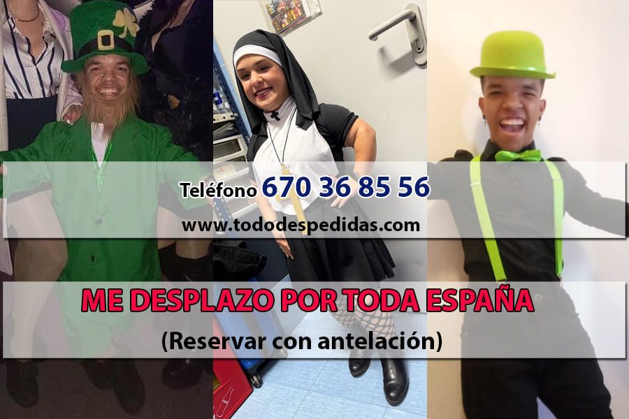 Enanos para despedidas en Gandía y celebraciones: show divertido y profesional