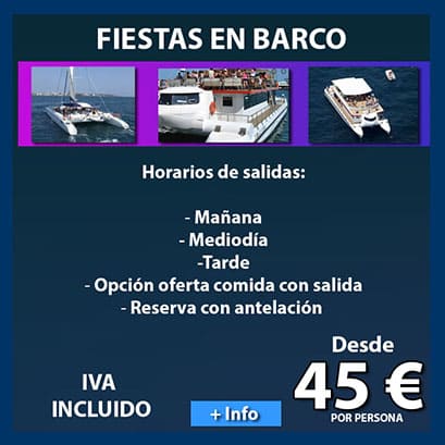 Fiestas en barco catamarán en Valencia para despedidas y grupos
